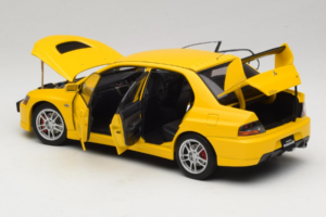 Mitsubishi Lancer Evolution IX GSR Yellow AUTOart 1:18 77192 Diecast - image 5 of 8