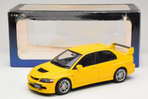 Mitsubishi Lancer Evolution IX GSR Yellow AUTOart 1:18 77192 Diecast - image 8 of 8