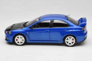 Mitsubishi Lancer Evolution X Blue OEM 1:18 MLE01 Diecast - image 4 of 8