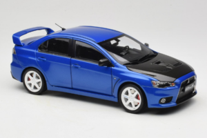 Mitsubishi Lancer Evolution X Blue OEM 1:18 MLE01 Diecast - image 6 of 8
