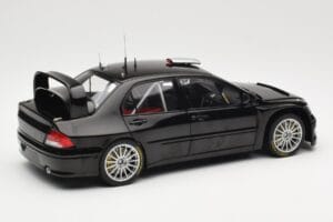 Mitsubishi Lancer Evolution WRC Plain Body Black AUTOart 1:18 80528 Diecast - image 3 of 8