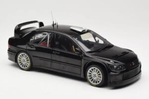 Mitsubishi Lancer Evolution WRC Plain Body Black AUTOart 1:18 80528 Diecast - image 6 of 8