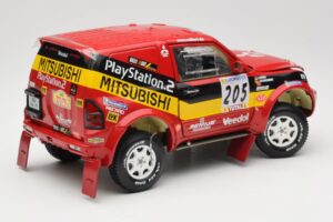 Mitsubishi Pajero Rallye Raid #205 Paris-Dakar Rally 2001 Solido 1:18 9022 Diecast - image 3 of 8