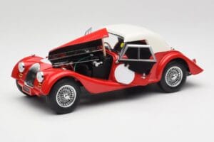 Morgan 4/4 Plus Competition Hardtop Red Kyosho 1:18 08114R Diecast - image 2 of 8