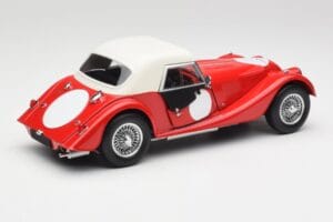 Morgan 4/4 Plus Competition Hardtop Red Kyosho 1:18 08114R Diecast - image 3 of 8