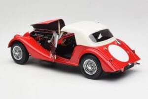 Morgan 4/4 Plus Competition Hardtop Red Kyosho 1:18 08114R Diecast - image 5 of 8