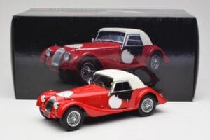 Morgan 4/4 Plus Competition Hardtop Red Kyosho 1:18 08114R Diecast - image 8 of 8