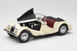 Morgan 4/4 Series II White Kyosho 1:18 08111W Diecast - image 2 of 8