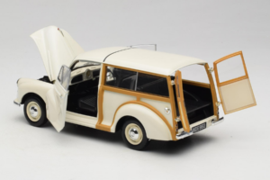 Morris Minor Traveller White Minichamps 1:18 150137010 Diecast - image 5 of 9