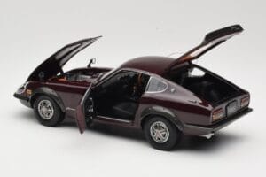 Nissan Fairlady 240Z-G S30 Maroon Kyosho 1:18 08212M Diecast - image 5 of 8