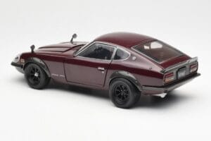 Nissan Fairlady 240ZG Brown Kyosho 1:18 08217M Diecast - image 7 of 8