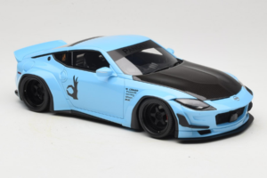 Nissan Fairlady Z RZ34 Pandem China Blue Black GT Spirit 1:18 GT943 Resin - image 4 of 6