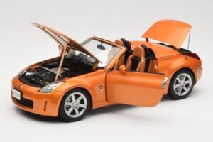 Nissan Fairlady Z Z33 Roadster Sunset Orange AUTOart 1:18 77377 Diecast - image 2 of 8