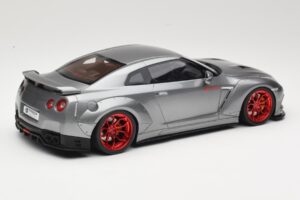 Nissan GT-R R35 Prior Design Grey GT Spirit 1:18 GT243 Resin - image 2 of 6