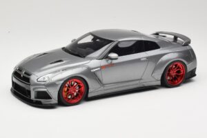 Nissan GT-R R35 Prior Design Grey GT Spirit 1:18 GT243 Resin