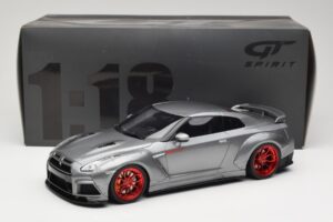 Nissan GT-R R35 Prior Design Grey GT Spirit 1:18 GT243 Resin - image 6 of 6