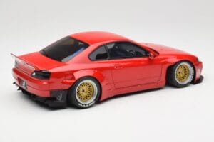 Nissan Silvia S15 Rocket Bunny Burning Red Otto 1:18 OT1115 Resin - image 2 of 6