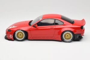 Nissan Silvia S15 Rocket Bunny Burning Red Otto 1:18 OT1115 Resin - image 3 of 6