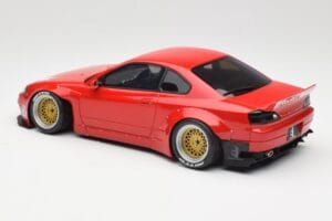 Nissan Silvia S15 Rocket Bunny Burning Red Otto 1:18 OT1115 Resin - image 5 of 6