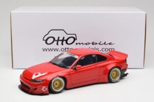 Nissan Silvia S15 Rocket Bunny Burning Red Otto 1:18 OT1115 Resin - image 6 of 6