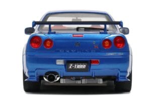 Nissan Skyline GT-R R34 NISMO Z-Tune Bayside Blue Otto 1:12 G082 Resin - image 3 of 4