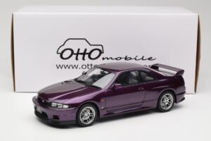 Nissan Skyline GT-R R33 V-Spec Midnight Purple Otto 1:18 OT1138 Resin - image 6 of 6