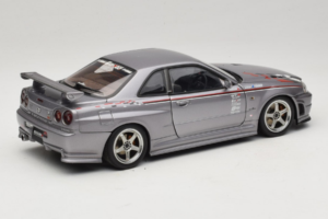 Nissan Skyline GT-R R34 Nismo S-Tune Silver AUTOart 1:18 77358 Diecast - image 3 of 8