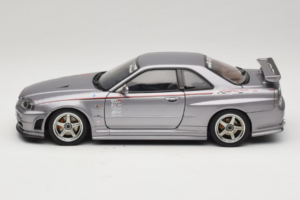 Nissan Skyline GT-R R34 Nismo S-Tune Silver AUTOart 1:18 77358 Diecast - image 4 of 8