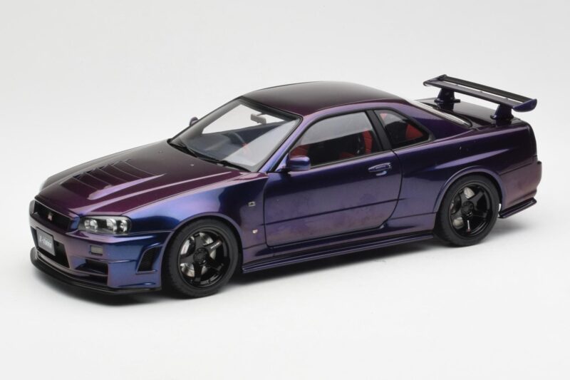 Nissan Skyline GT-R R34 NISMO Z-Tune Midnight Purple III AUTOart 1:18 Nissan Skyline GT-R R34 NISMO Z-Tune Midnight Purple III AUTOart 1:18 77464 Composite