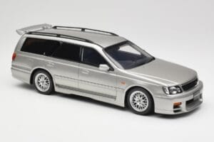 Nissan Stagea Autech WC34 260RS Sonic Silver Otto 1:18 OT471 Resin - image 4 of 6