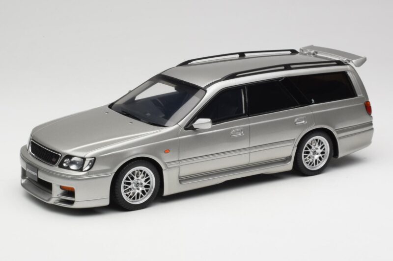 Nissan Stagea Autech WC34 260RS Sonic Silver Otto 1:18 Nissan Stagea Autech WC34 260RS Sonic Silver Otto 1:18 OT471 Resin