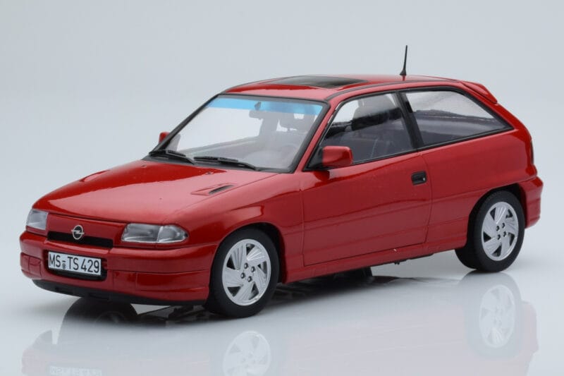 Opel Astra F GSi Red Norev 1:18 183672 Diecast