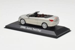 Opel Astra H Twin Top Silver Minichamps 1:43 403045633 Diecast - image 3 of 4