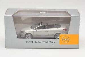 Opel Astra H Twin Top Silver Minichamps 1:43 403045633 Diecast - image 4 of 4