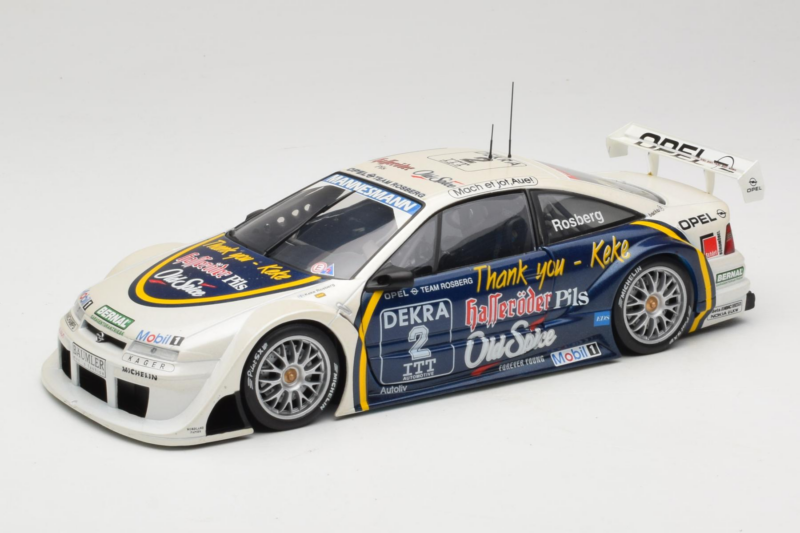 Opel Calibra V6 #2 K. Rosberg Bye Bye DTM 1995 UT Models 1:18 180954282 Diecast