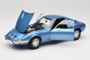Opel GT Blue Minichamps 1:18 180049020 Diecast - image 2 of 8