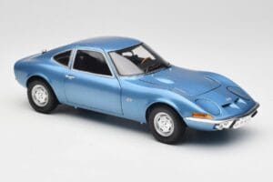 Opel GT Blue Minichamps 1:18 180049020 Diecast - image 6 of 8