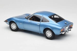 Opel GT Blue Minichamps 1:18 180049020 Diecast - image 7 of 8