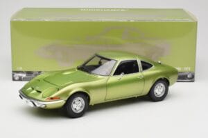 Opel GT Green Metallic Minichamps 1:18 180049029 Diecast - image 8 of 8