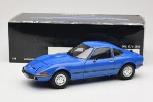 Opel GT/J Blue Minichamps 1:18 180049023 Diecast - image 8 of 8