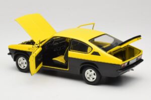 Opel Kadett C GT/E Yellow & Black Minichamps 1:18 180045521 Diecast - image 5 of 8