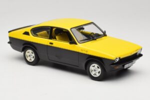 Opel Kadett C GT/E Yellow & Black Minichamps 1:18 180045521 Diecast - image 6 of 8