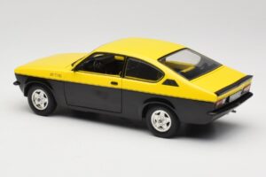 Opel Kadett C GT/E Yellow & Black Minichamps 1:18 180045521 Diecast - image 7 of 8