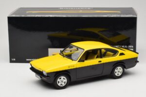 Opel Kadett C GT/E Yellow & Black Minichamps 1:18 180045521 Diecast - image 8 of 8