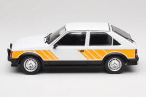 Opel Kadett D SR White with Yellow Decor MCG 1:18 MCG18534 Diecast - image 3 of 6