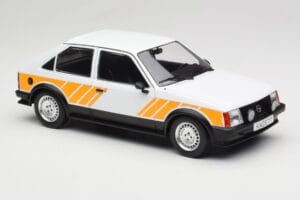 Opel Kadett D SR White with Yellow Decor MCG 1:18 MCG18534 Diecast - image 4 of 6