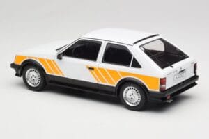 Opel Kadett D SR White with Yellow Decor MCG 1:18 MCG18534 Diecast - image 5 of 6