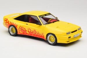 Opel Manta B Mattig Yellow with Flame MCG 1:18 MCG18115 Diecast - image 4 of 6