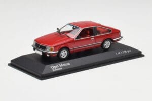 Opel Monza A Red Minichamps 1:43 400045121 Diecast - image 2 of 4