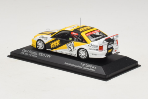 Opel Omega 3000 24V #37 K-H. Strycek DTM 1991 Minichamps 1:43 400914437 Diecast - image 3 of 4